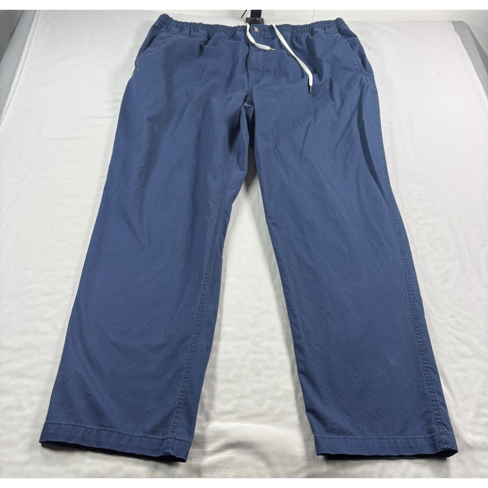 Polo Ralph Lauren Pants Mens 2XLT Tall Blue Prepster Chino Classic Fit Stretch